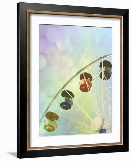 Rainbow Ferris Wheel II-Sylvia Coomes-Framed Photographic Print