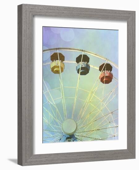 Rainbow Ferris Wheel IV-Sylvia Coomes-Framed Photographic Print