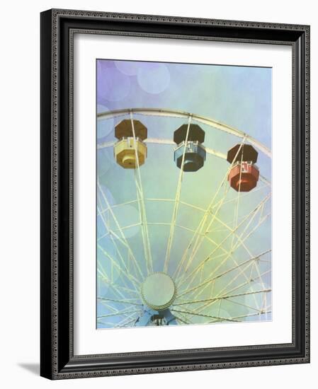 Rainbow Ferris Wheel IV-Sylvia Coomes-Framed Photographic Print