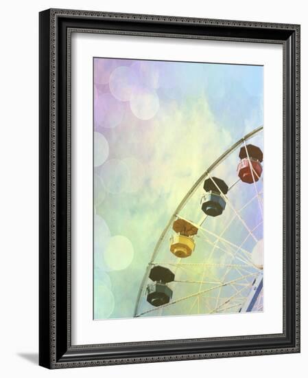 Rainbow Ferris Wheel V-Sylvia Coomes-Framed Photographic Print