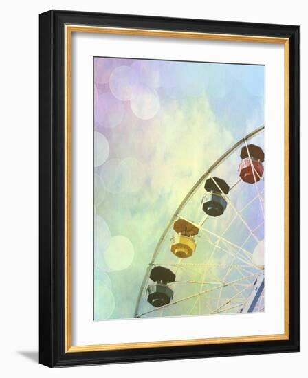 Rainbow Ferris Wheel V-Sylvia Coomes-Framed Photographic Print