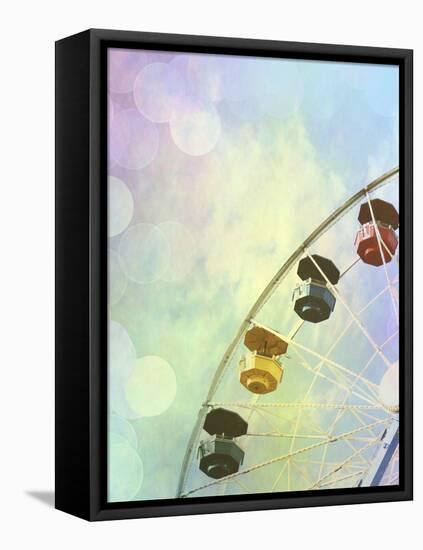 Rainbow Ferris Wheel V-Sylvia Coomes-Framed Premier Image Canvas