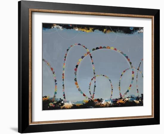 Rainbow Ferris Wheel-Sydney Edmunds-Framed Giclee Print