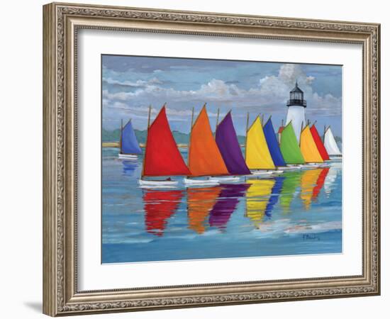 Rainbow Fleet-Paul Brent-Framed Premium Giclee Print