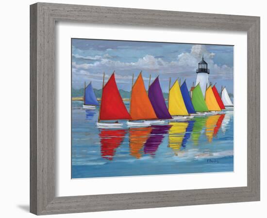 Rainbow Fleet-Paul Brent-Framed Premium Giclee Print