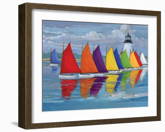 Rainbow Fleet-Paul Brent-Framed Premium Giclee Print