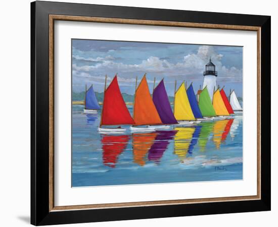 Rainbow Fleet-Paul Brent-Framed Premium Giclee Print