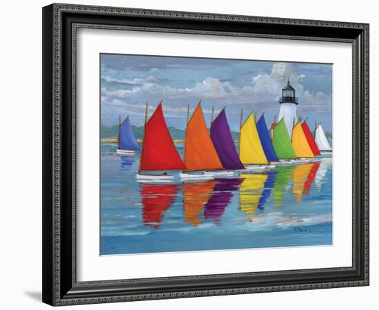 Rainbow Fleet-Paul Brent-Framed Premium Giclee Print