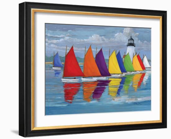 Rainbow Fleet-Paul Brent-Framed Premium Giclee Print