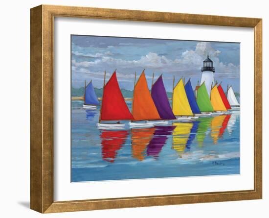 Rainbow Fleet-Paul Brent-Framed Art Print