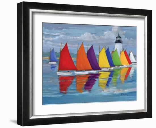 Rainbow Fleet-Paul Brent-Framed Art Print