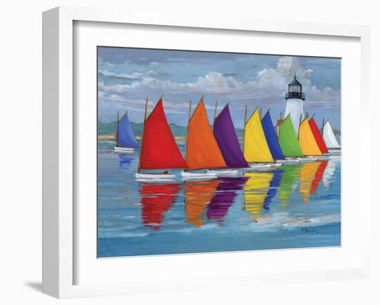 Rainbow Fleet-Paul Brent-Framed Art Print