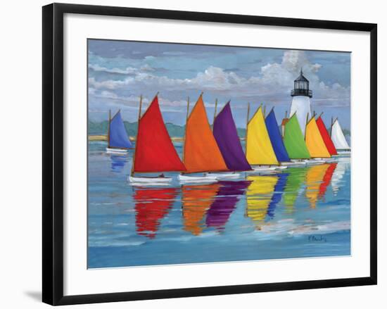 Rainbow Fleet-Paul Brent-Framed Art Print