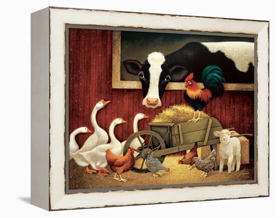 Rainbow Fleet-Lowell Herrero-Framed Stretched Canvas