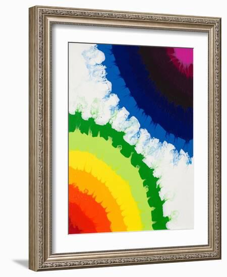 Rainbow Flip-Ajoya Grace-Framed Art Print