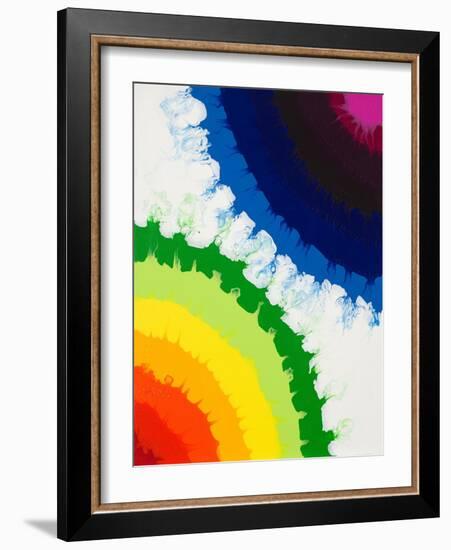 Rainbow Flip-Ajoya Grace-Framed Art Print