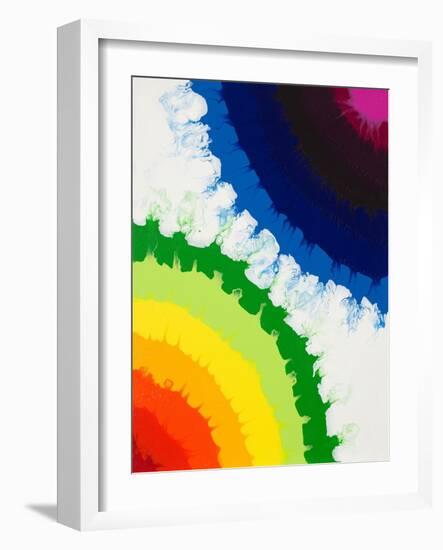 Rainbow Flip-Ajoya Grace-Framed Art Print