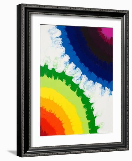 Rainbow Flip-Ajoya Grace-Framed Art Print