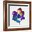 Rainbow Flower-Paulo Romero-Framed Art Print