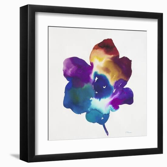 Rainbow Flower-Paulo Romero-Framed Art Print