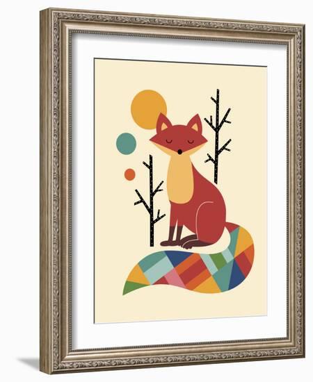 Rainbow Fox-Andy Westface-Framed Premium Giclee Print