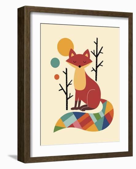 Rainbow Fox-Andy Westface-Framed Premium Giclee Print