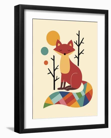 Rainbow Fox-Andy Westface-Framed Premium Giclee Print