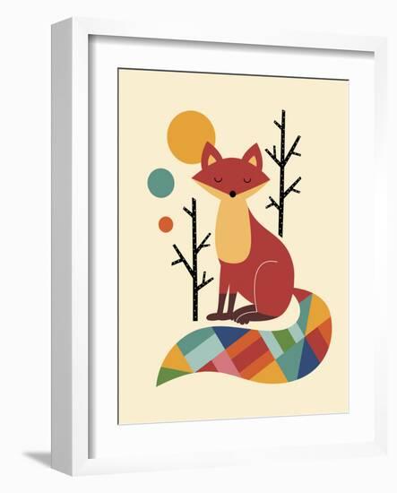 Rainbow Fox-Andy Westface-Framed Premium Giclee Print