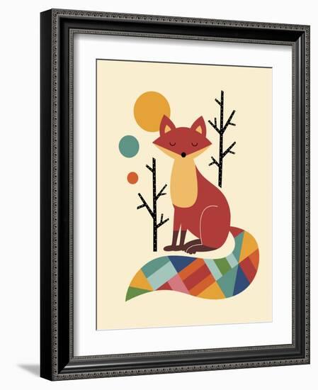 Rainbow Fox-Andy Westface-Framed Premium Giclee Print