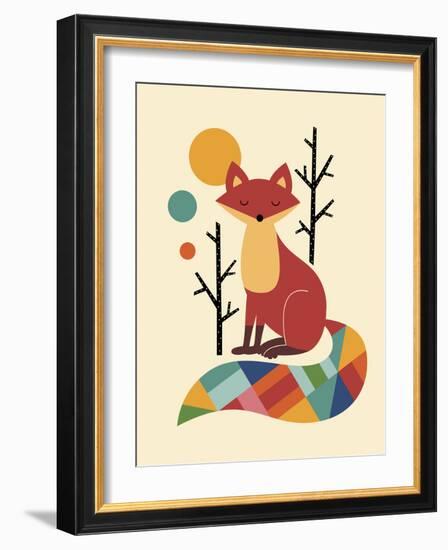 Rainbow Fox-Andy Westface-Framed Premium Giclee Print