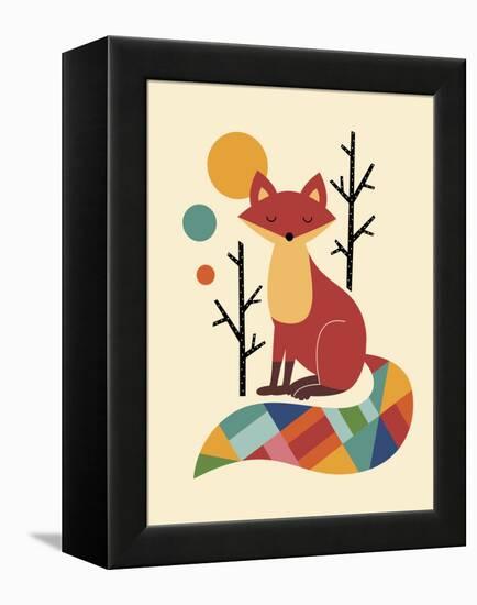 Rainbow Fox-Andy Westface-Framed Premier Image Canvas