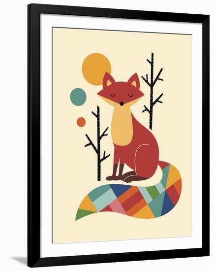 Rainbow Fox-Andy Westface-Framed Giclee Print