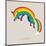 Rainbow Fox-Michael Buxton-Mounted Art Print