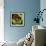 Rainbow Frog-null-Framed Art Print displayed on a wall
