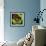 Rainbow Frog-null-Framed Art Print displayed on a wall