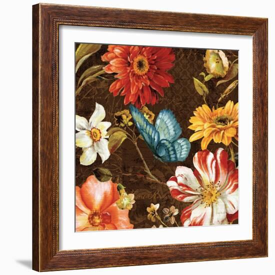 Rainbow Garden III-Lisa Audit-Framed Art Print