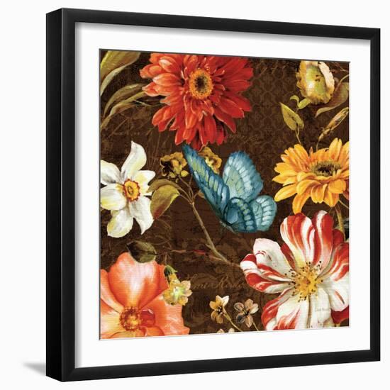 Rainbow Garden III-Lisa Audit-Framed Art Print