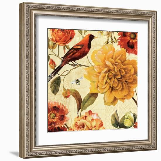 Rainbow Garden Spice II-Lisa Audit-Framed Art Print