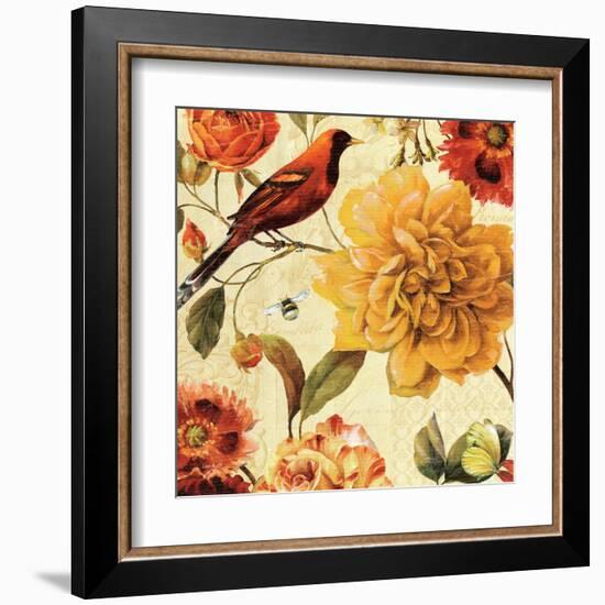 Rainbow Garden Spice II-Lisa Audit-Framed Art Print