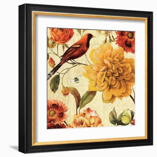 Rainbow Garden Spice II-Lisa Audit-Framed Art Print