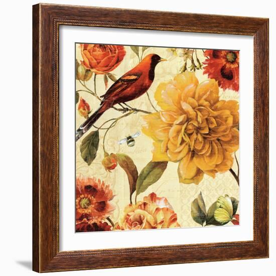 Rainbow Garden Spice II-Lisa Audit-Framed Art Print