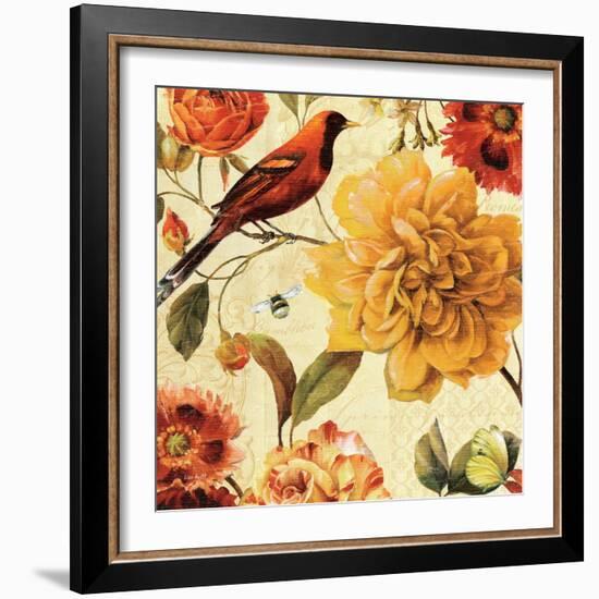 Rainbow Garden Spice II-Lisa Audit-Framed Art Print