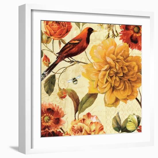 Rainbow Garden Spice II-Lisa Audit-Framed Art Print