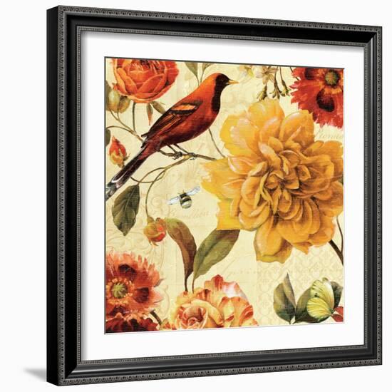 Rainbow Garden Spice II-Lisa Audit-Framed Art Print