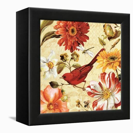 Rainbow Garden Spice III-Lisa Audit-Framed Stretched Canvas