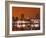 Rainbow Harbor and Skyline, Long Beach City, Los Angeles, California, USA-Richard Cummins-Framed Photographic Print