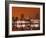 Rainbow Harbor and Skyline, Long Beach City, Los Angeles, California, USA-Richard Cummins-Framed Photographic Print