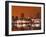 Rainbow Harbor and Skyline, Long Beach City, Los Angeles, California, USA-Richard Cummins-Framed Photographic Print