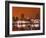 Rainbow Harbor and Skyline, Long Beach City, Los Angeles, California, USA-Richard Cummins-Framed Photographic Print
