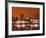 Rainbow Harbor and Skyline, Long Beach City, Los Angeles, California, USA-Richard Cummins-Framed Photographic Print